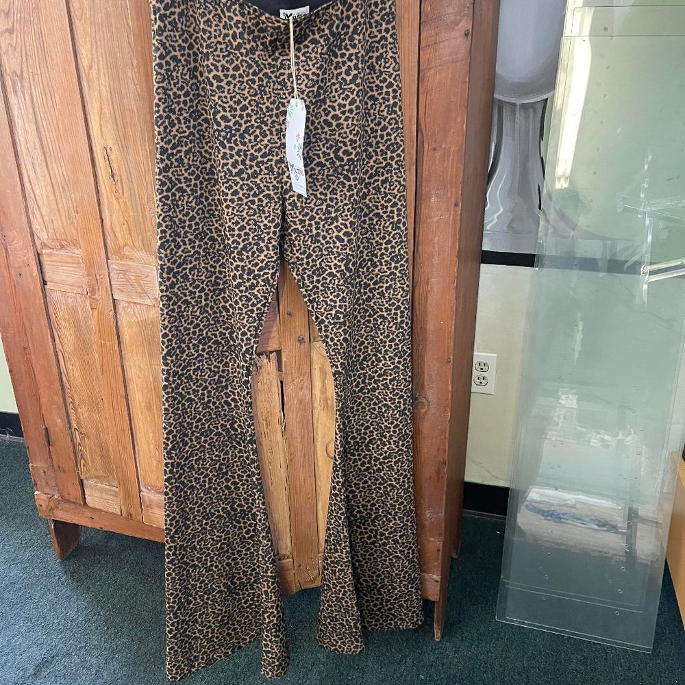 Show Me Your MuMu Leopard print Flare pants